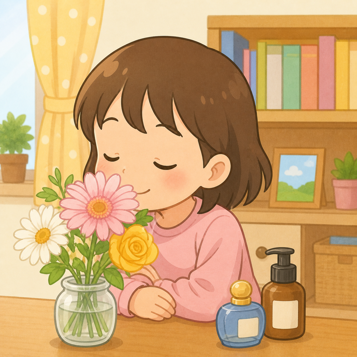 【幼児向け なぞなぞ】Q150 いつも かおに ついていて、においを かぐのが とくいなもの なーんだ？