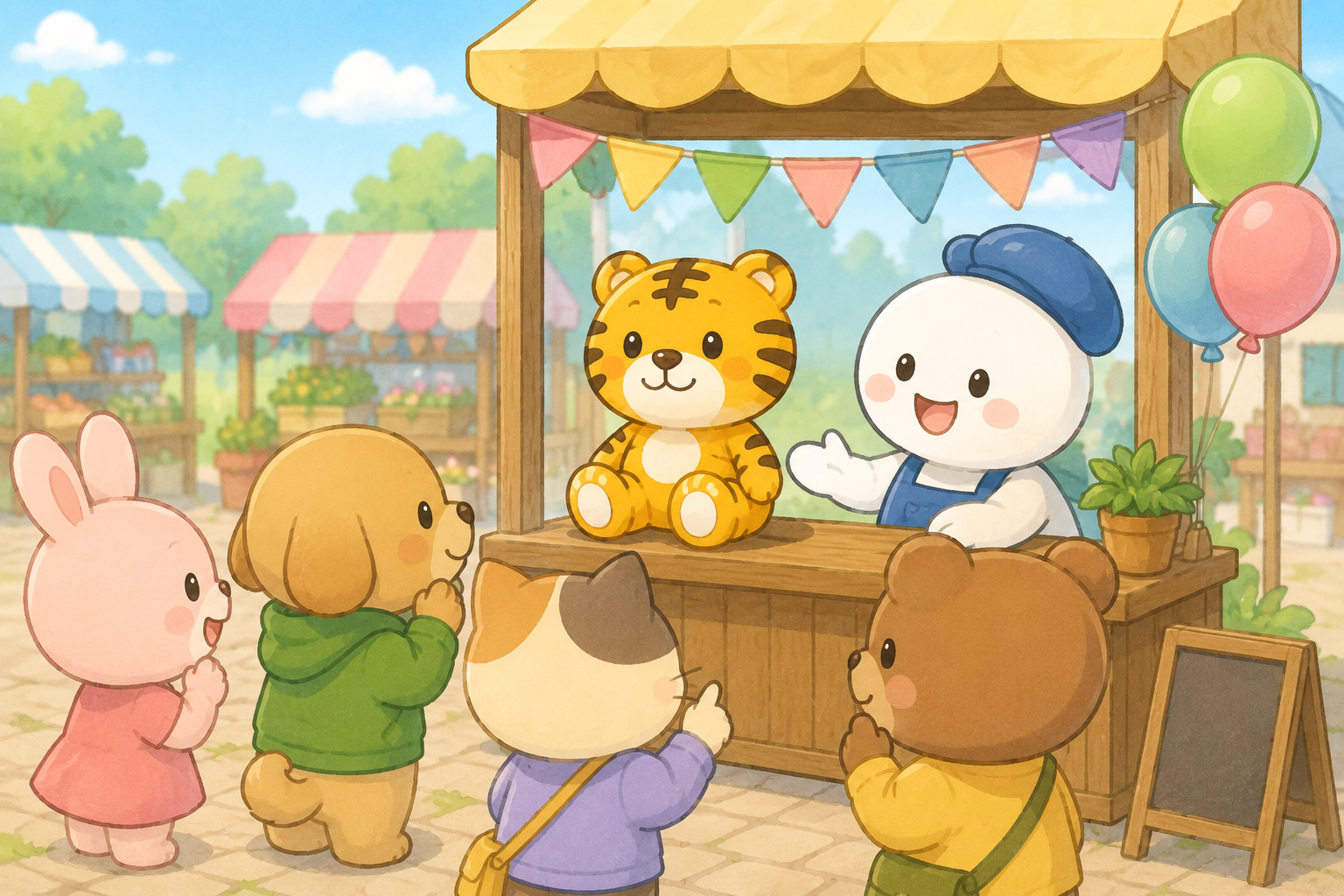 【小学生向け（低学年）】Q243 トラをうっているキャラクターはだれでしょう？