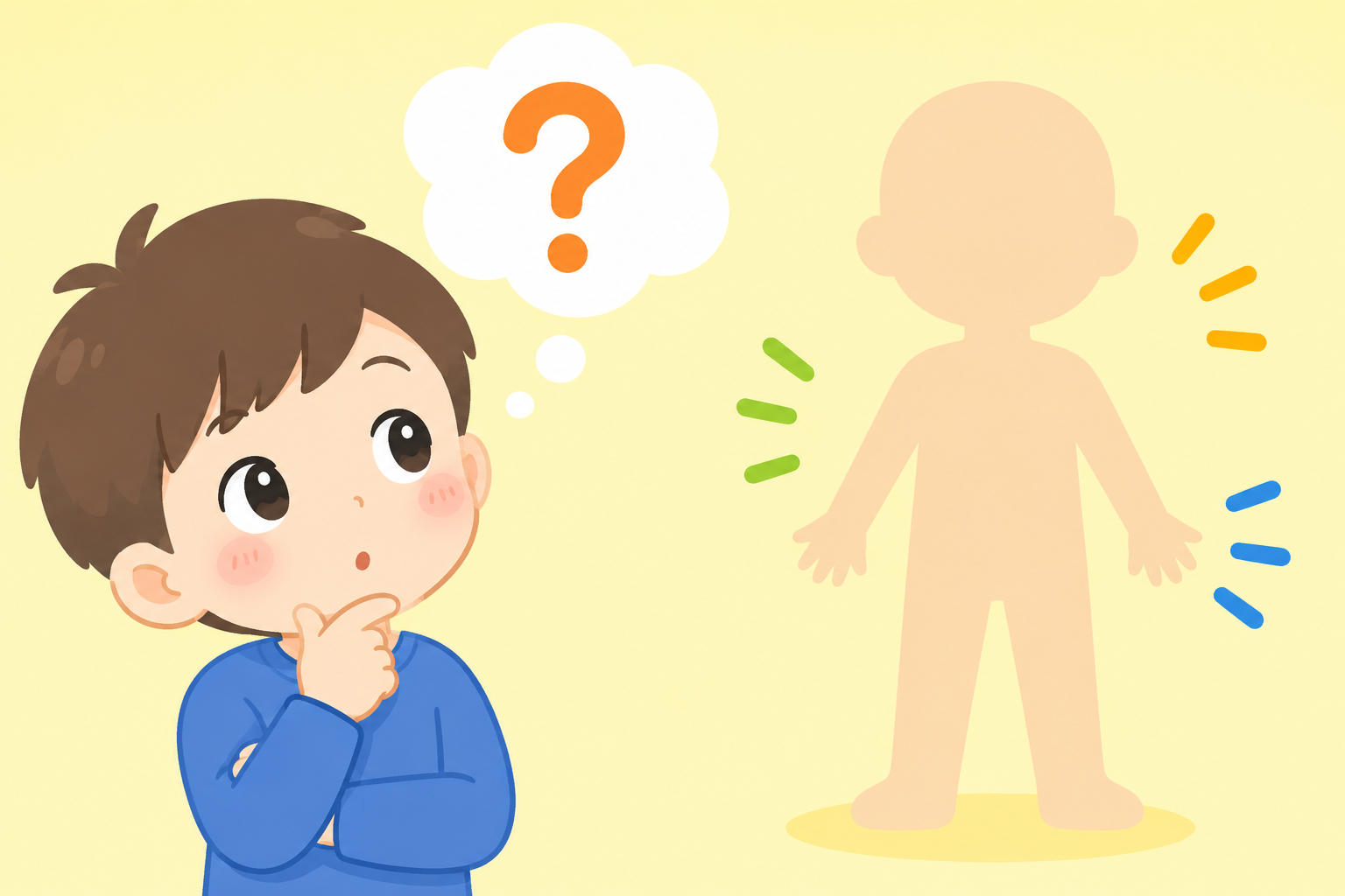 【小学生向け（高学年）】Q252 体の中で、いいへんじをする場所、どこでしょう？