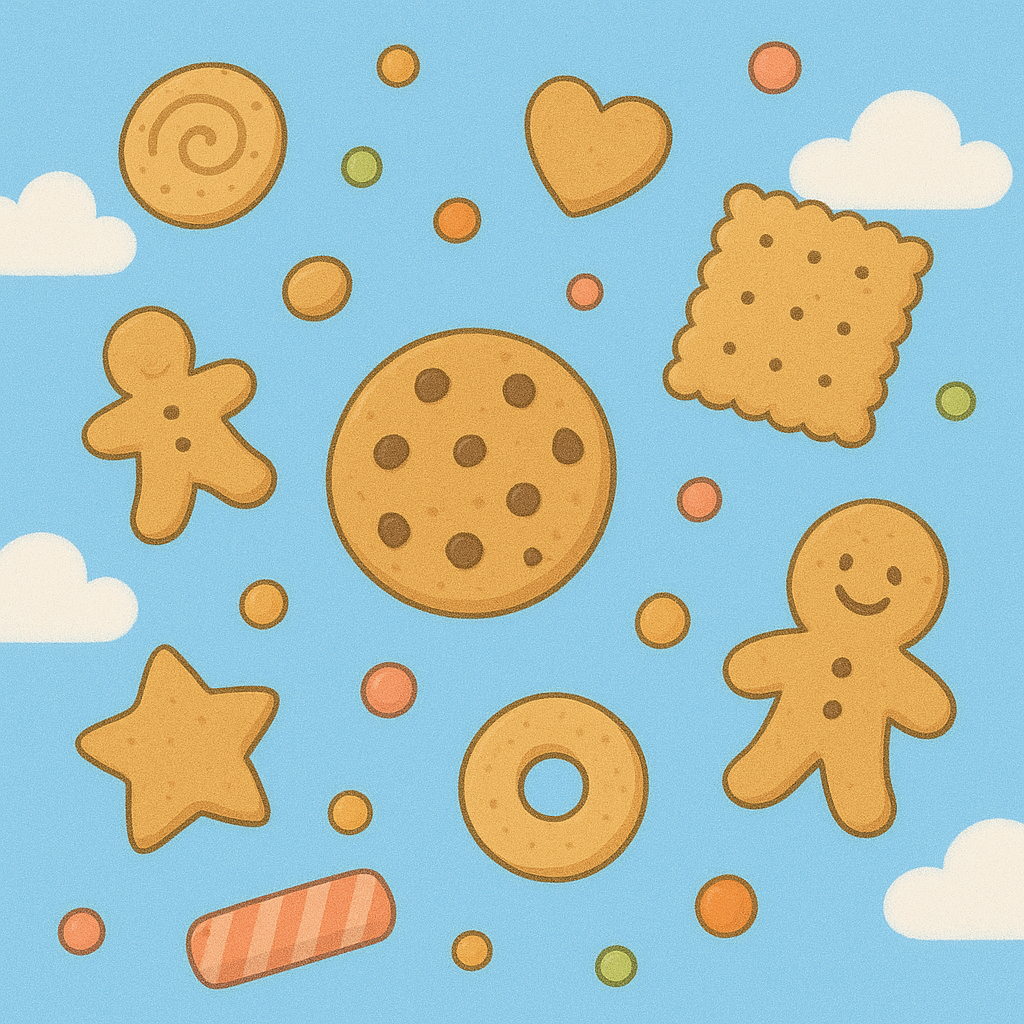 【幼児向け なぞなぞ】Q1.そらからふってくるおかしはなあに？