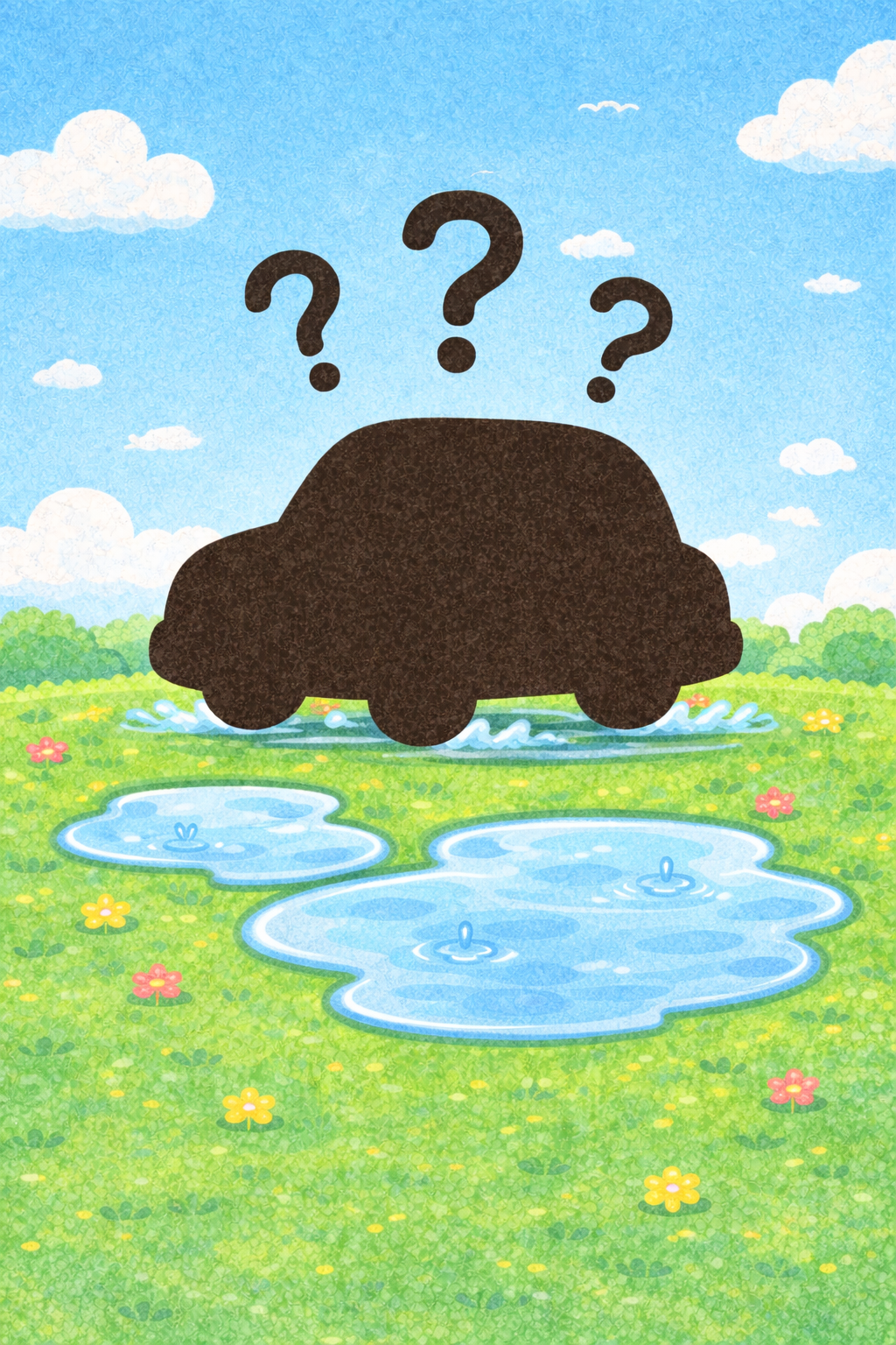 【小学生向け（高学年）】Q5.いつも水たまりの上を走ってくるのりものはなあに？