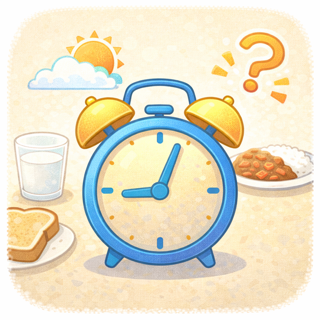 【ひっかけ なぞなぞ】Q67 いまはなんじ？