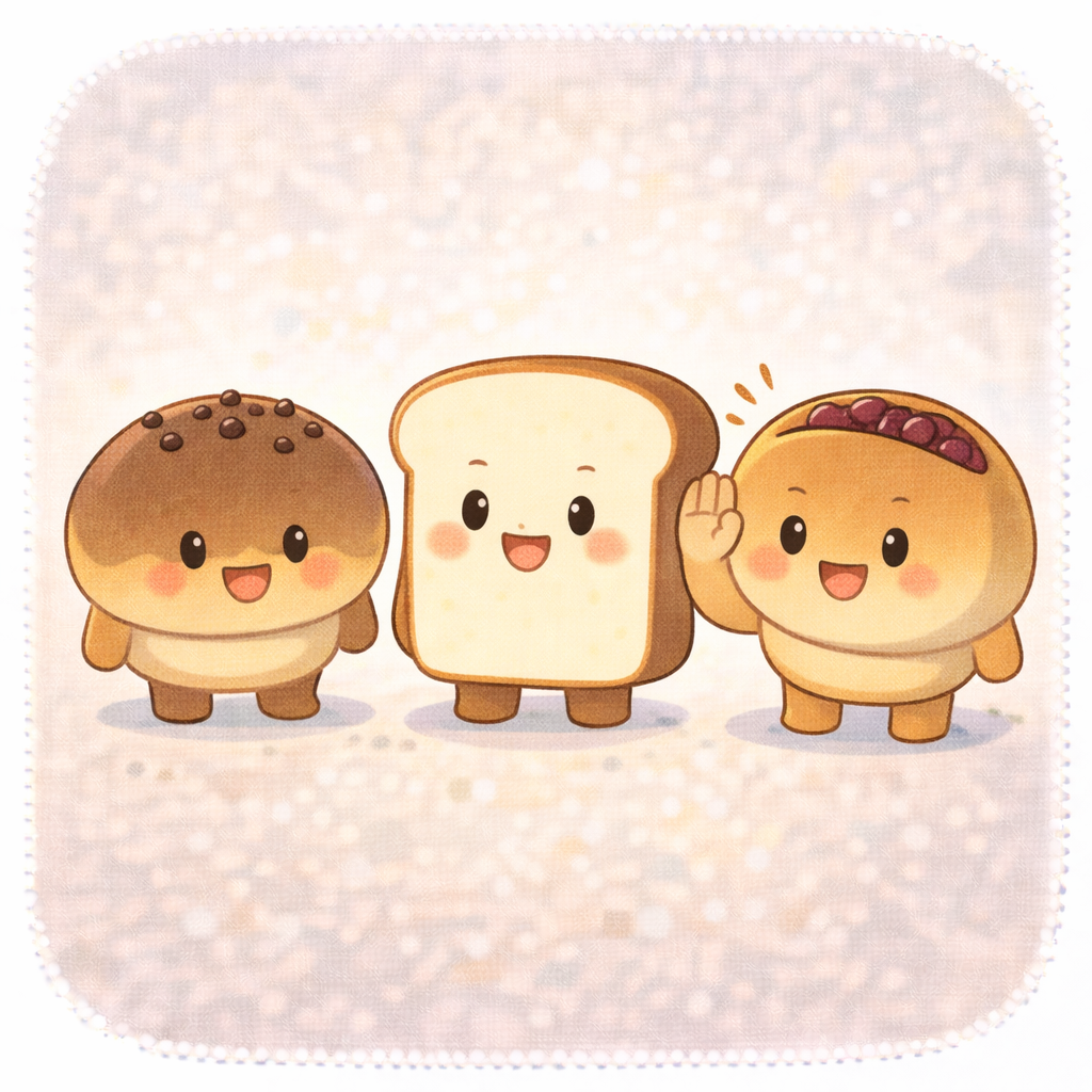 【小学生向け（高学年）】Q84.チョコパン、あんぱん、食パン、この中でよく話を聞いてくれるパンはどーれだ